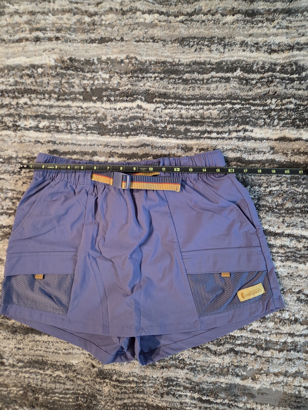 Cotopaxi Women’s Skort with Orange Accent Belt